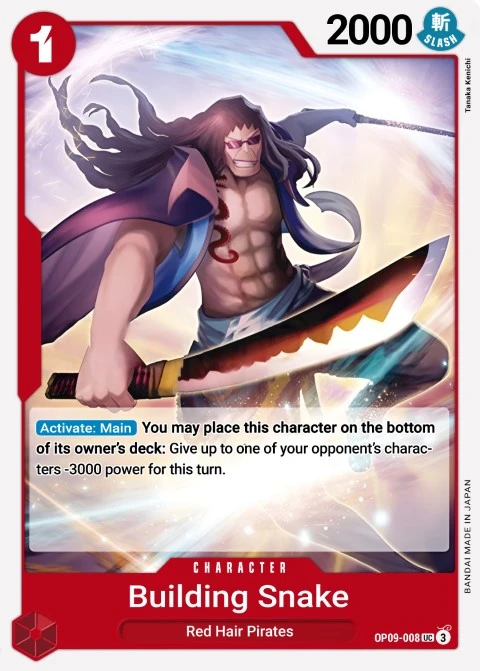 Building Snake (OP09-008) One Piece card