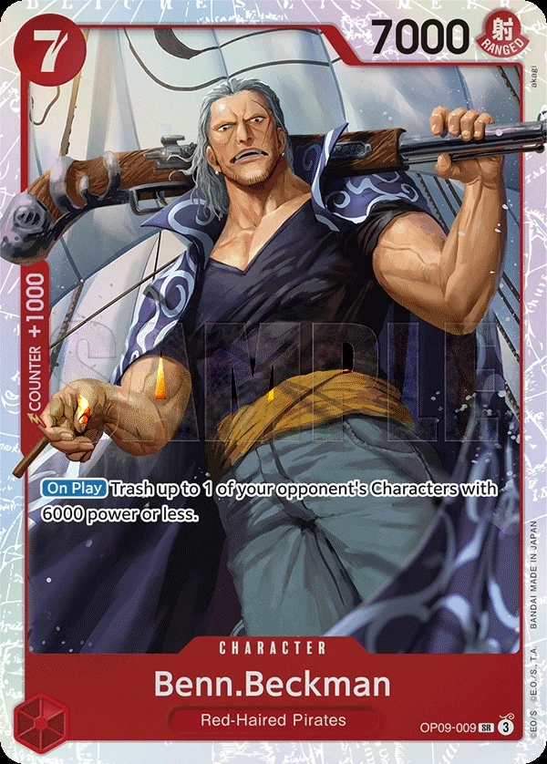 Benn.Beckman (OP09-009) One Piece card