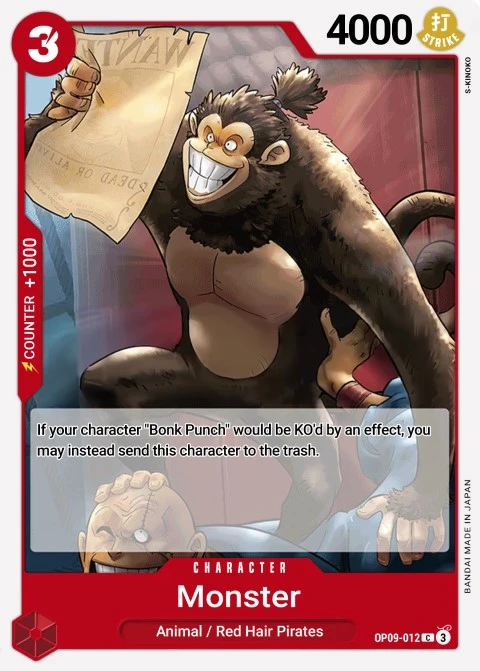 Monster (OP09-012) One Piece card