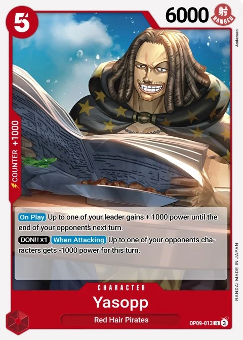 Yasopp (OP09-013) One Piece card