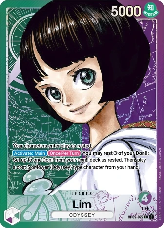 Lim (OP09-022) One Piece card