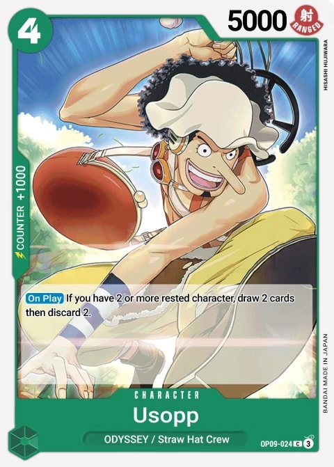 Usopp (OP09-024) One Piece card