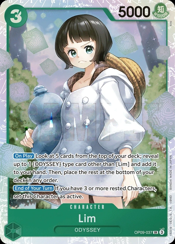 Lim (OP09-037) One Piece card