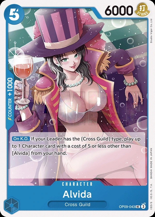 Alvida (OP09-043) One Piece card