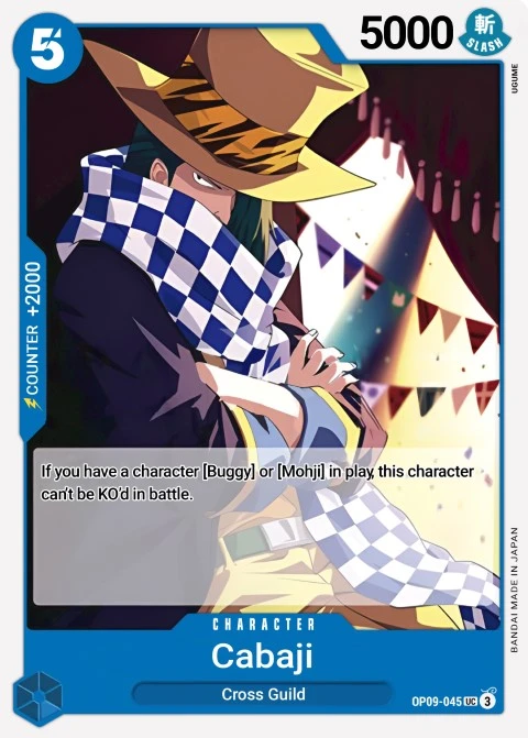 Cabaji (OP09-045) One Piece card