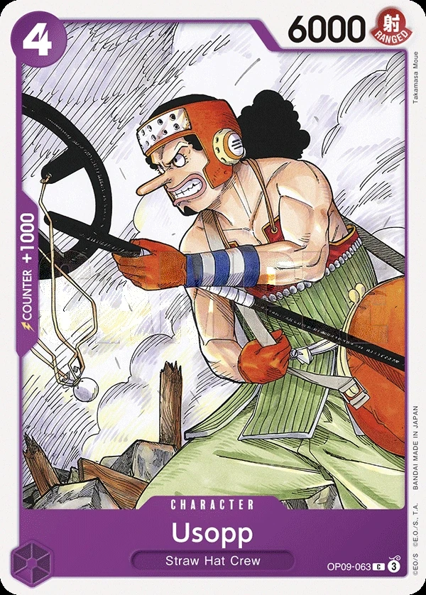 Usopp (OP09-063) One Piece card