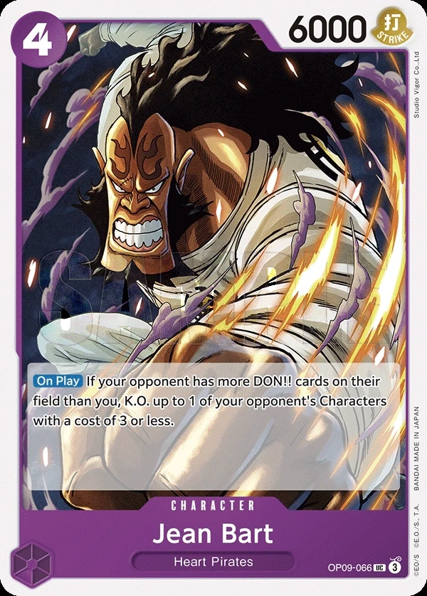 Jean Bart (OP09-066) One Piece card