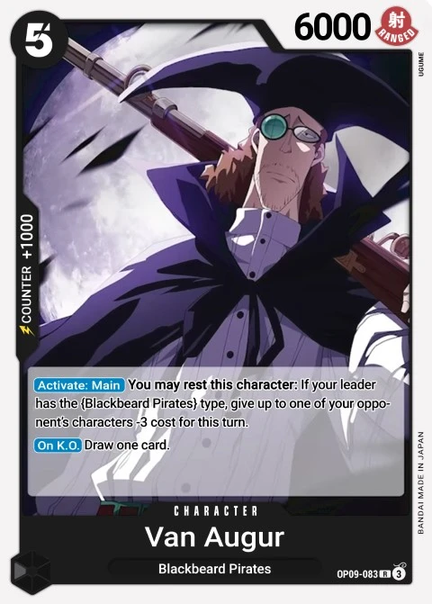Van Augur (OP09-083) One Piece card