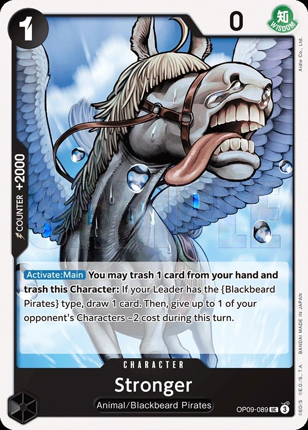 Stronger (OP09-089) One Piece card