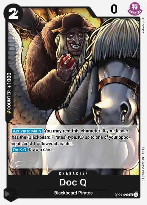 Doc Q (OP09-090) One Piece card