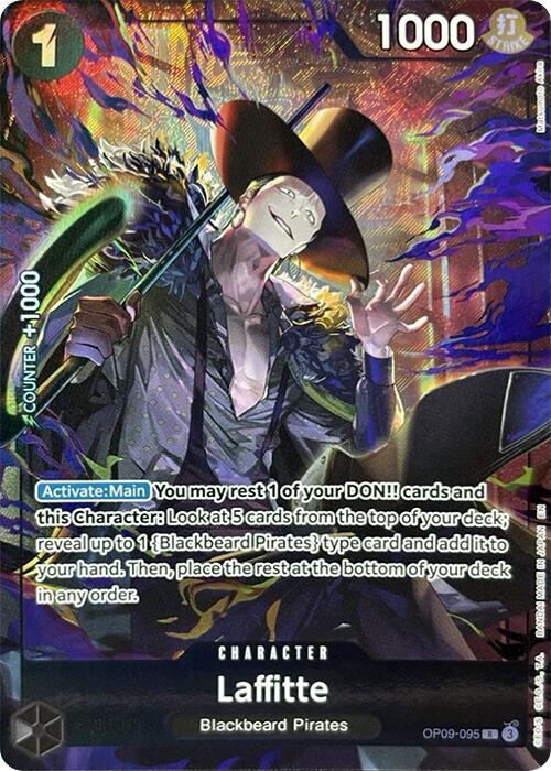 Laffitte (OP09-095_p1) Alt Art One Piece card