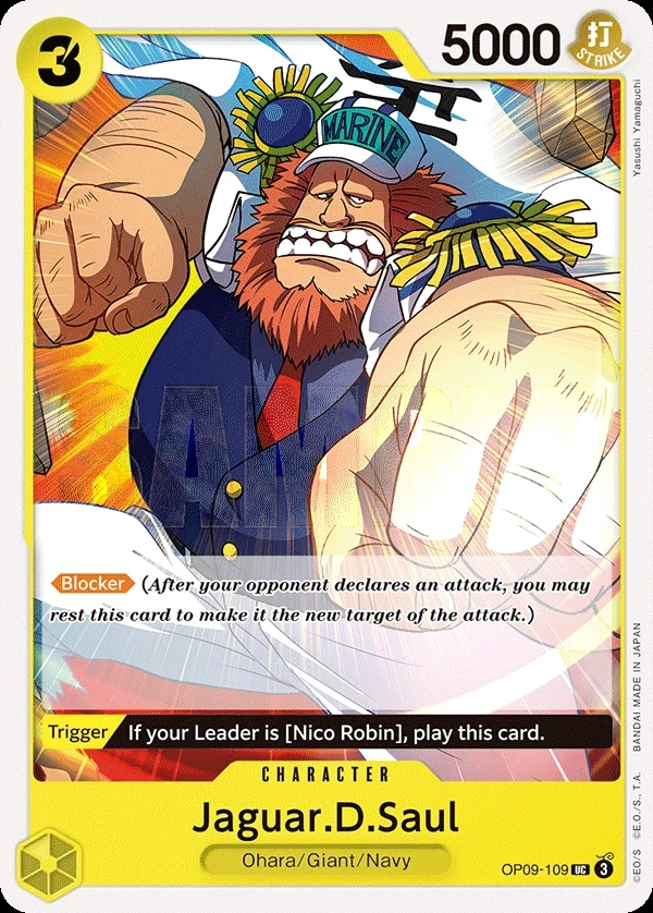 Jaguar.D.Saul (OP09-109) One Piece card