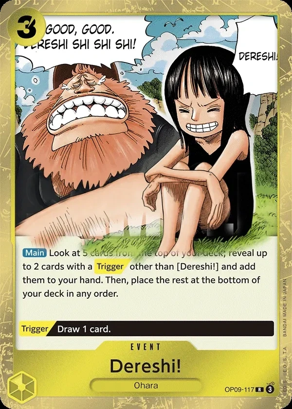Dereshi! (OP09-117) One Piece card