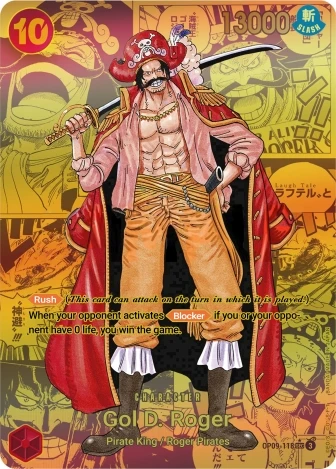 Gol.D.Roger (OP09-118) One Piece card