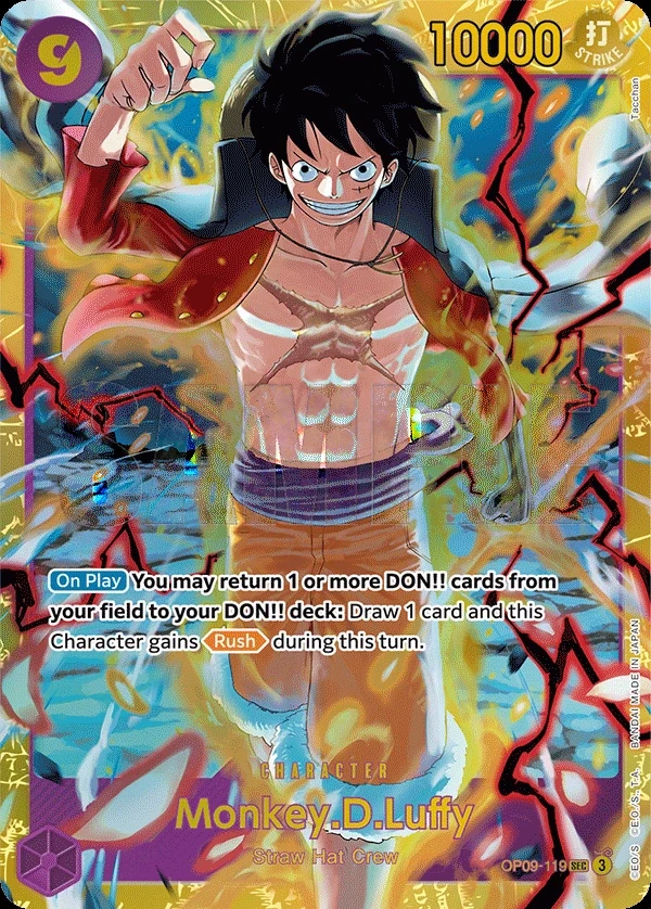 Monkey.D.Luffy (OP09-119) One Piece card