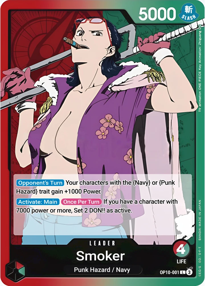 Smoker (OP10-001) One Piece card