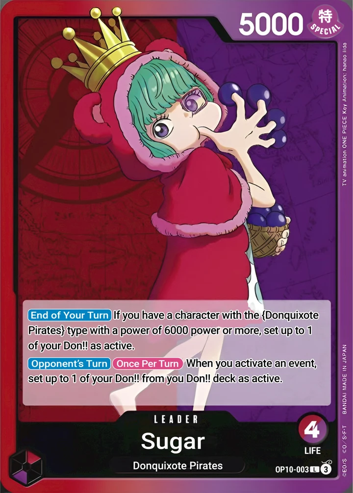 Sugar (OP10-003) One Piece card