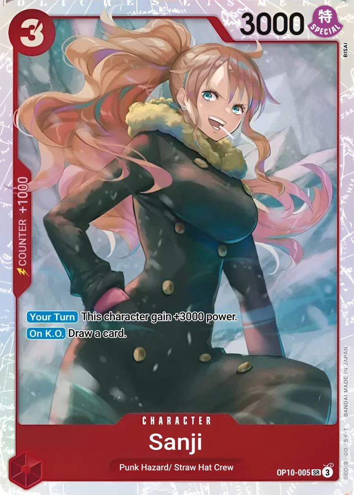 Sanji (OP10-005) One Piece card