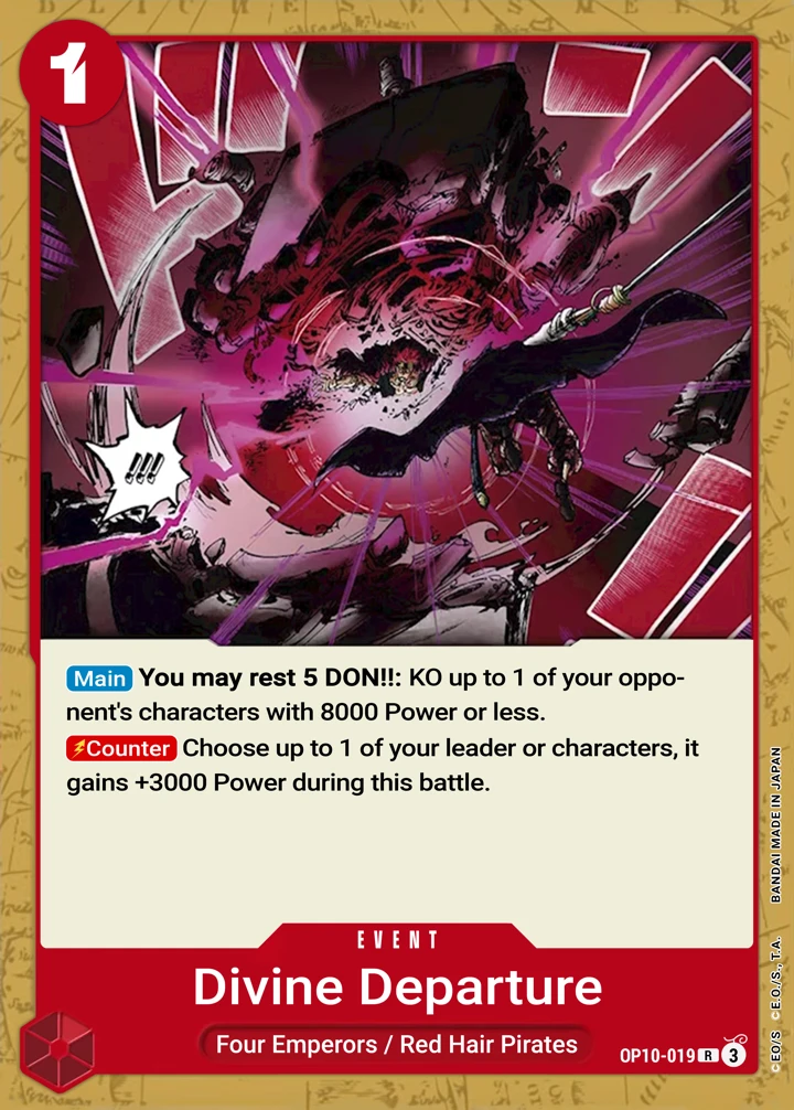 Divine Departure (OP10-019) One Piece card