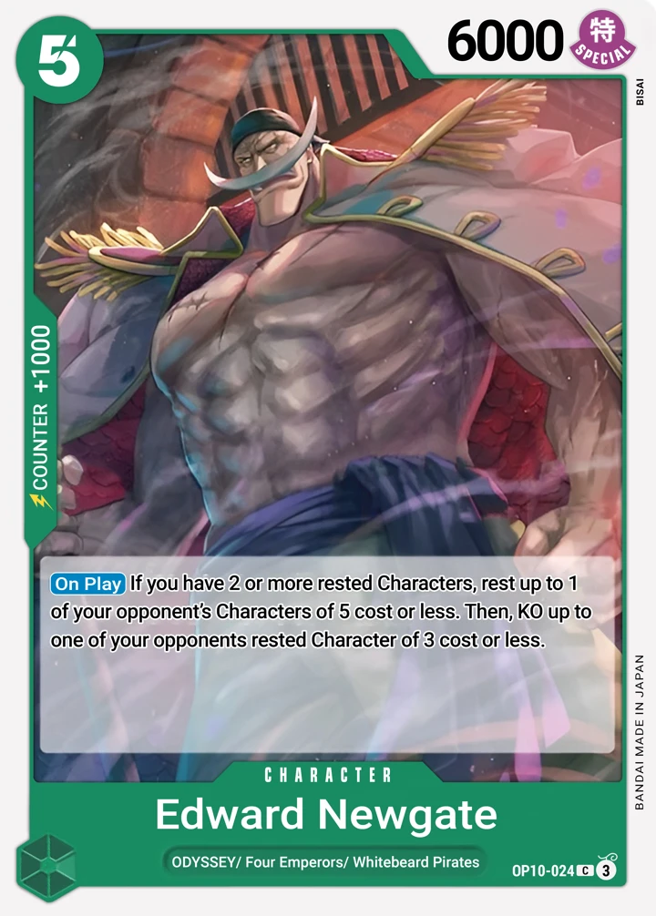 Edward.Newgate (OP10-024) One Piece card