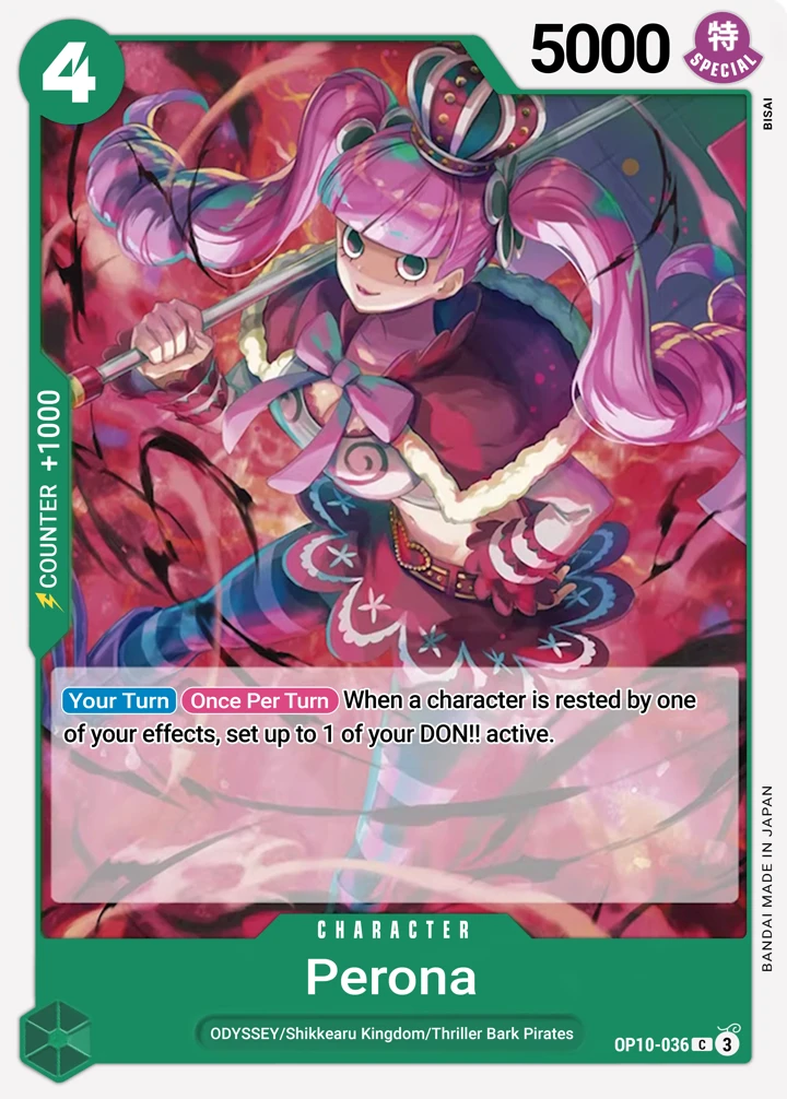 Perona (OP10-036) One Piece card