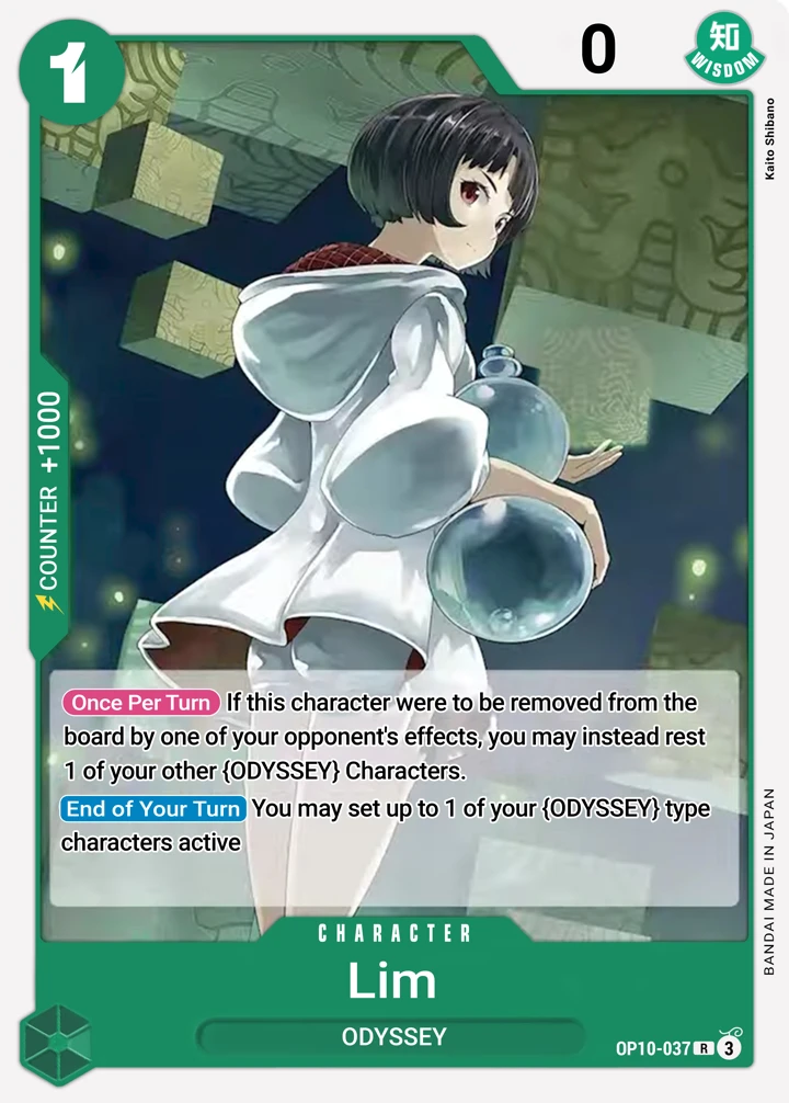 Lim (OP10-037) One Piece card
