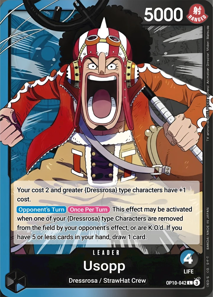 Usopp (OP10-042) One Piece card