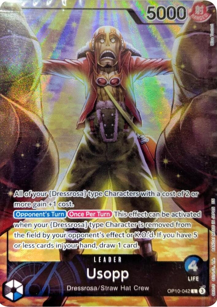 Usopp (OP10-042_p2) Alt Art One Piece card