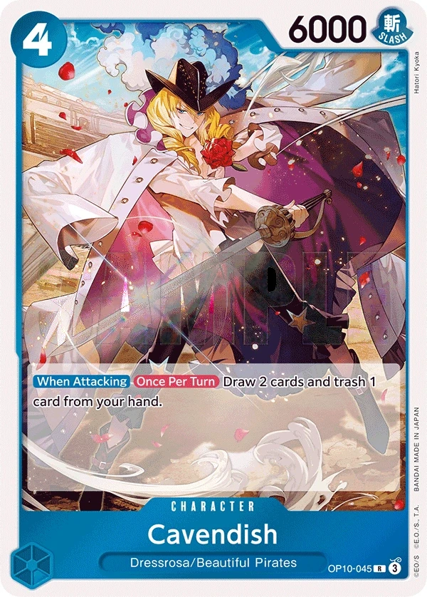 Cavendish (OP10-045) One Piece card