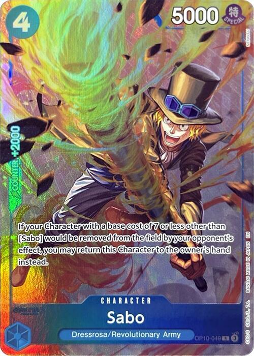 Sabo (OP10-049_p1) Alt Art One Piece card