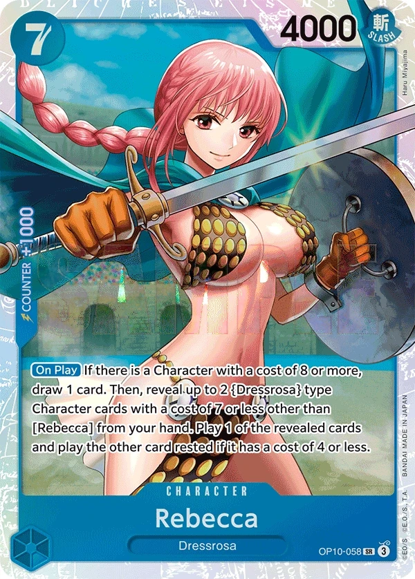 Rebecca (OP10-058) One Piece card