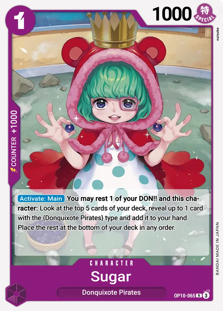 Sugar (OP10-065) One Piece card