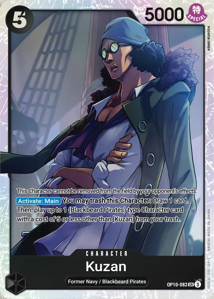 Kuzan (OP10-082) One Piece card