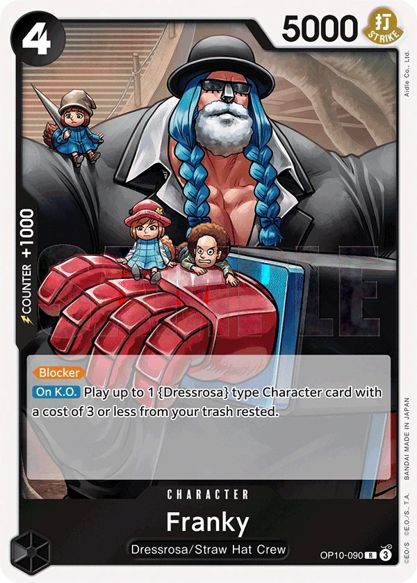 Franky (OP10-090) One Piece card