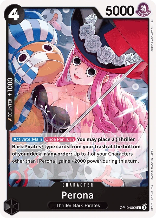 Perona (OP10-092) One Piece card