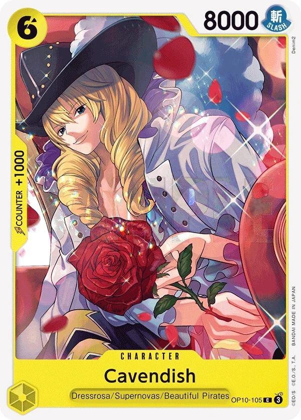 Cavendish (OP10-105) One Piece card