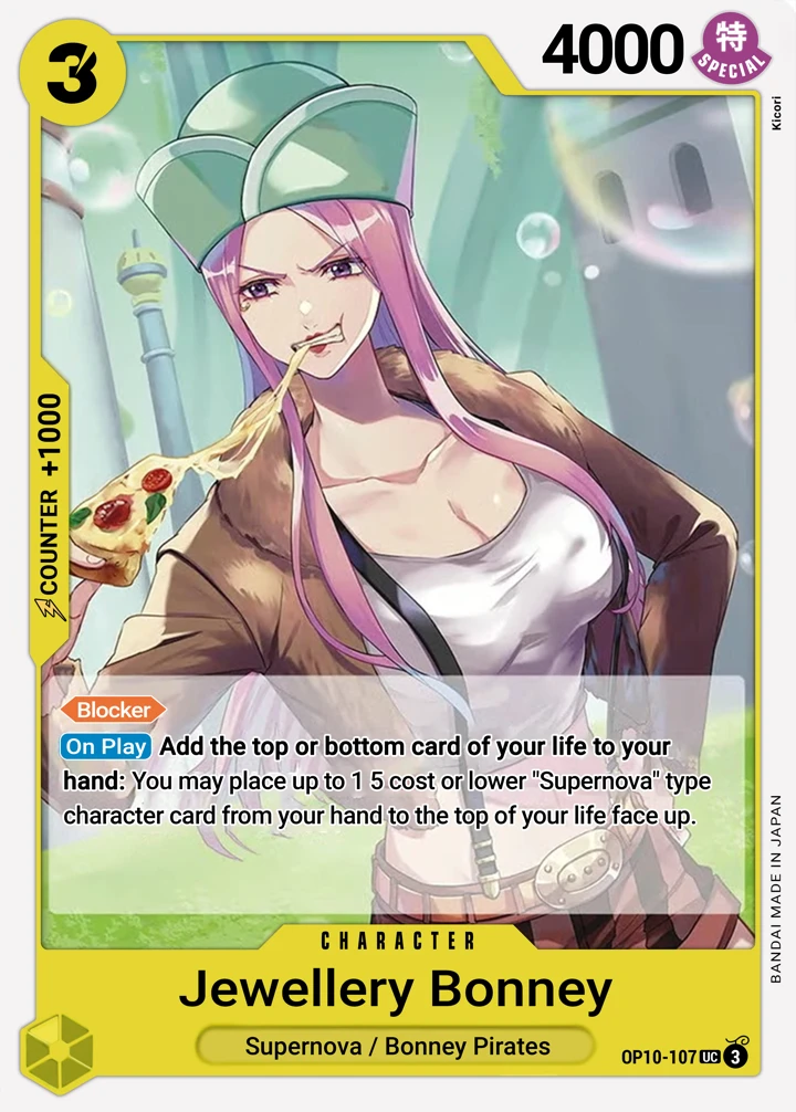 Jewelry Bonney (OP10-107) One Piece card