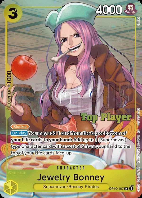 Jewelry Bonney (OP10-107_p1) Alt Art One Piece card
