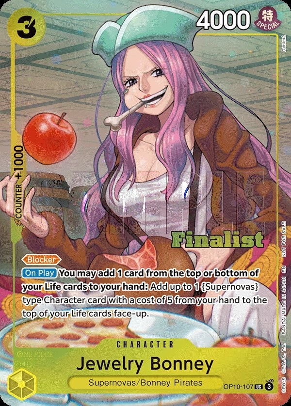 Jewelry Bonney (OP10-107_p2) Alt Art One Piece card