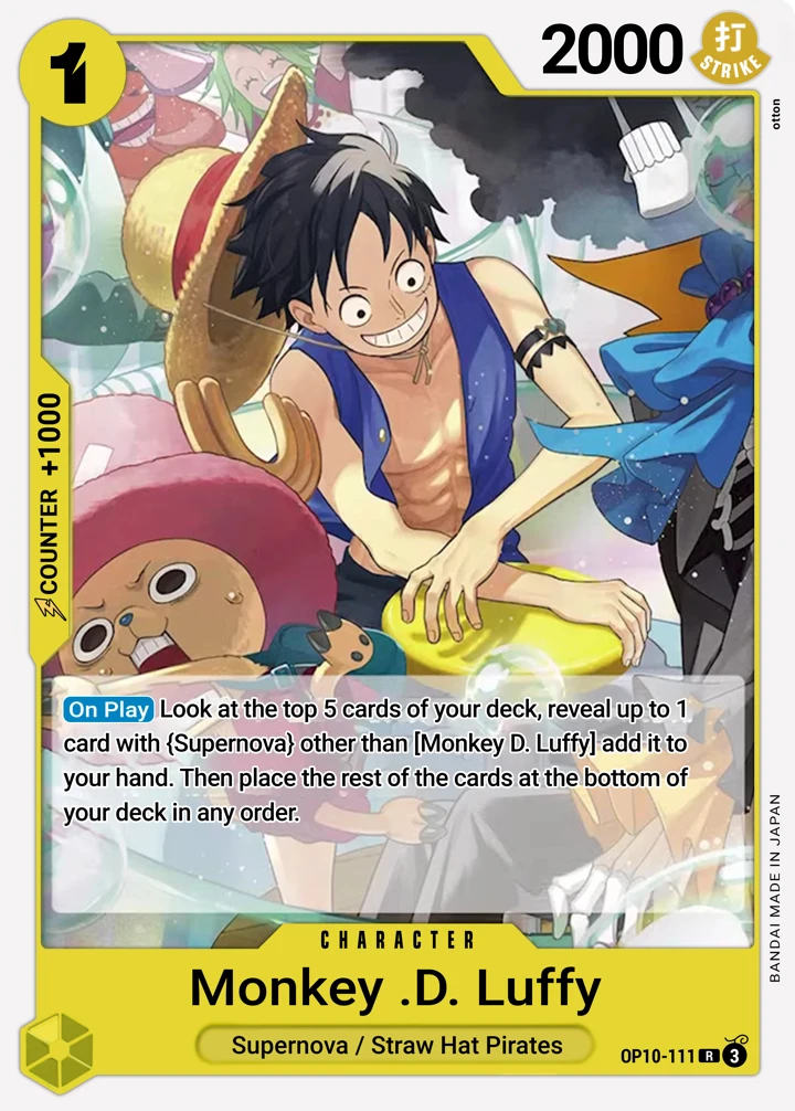 Monkey.D.Luffy (OP10-111) One Piece card