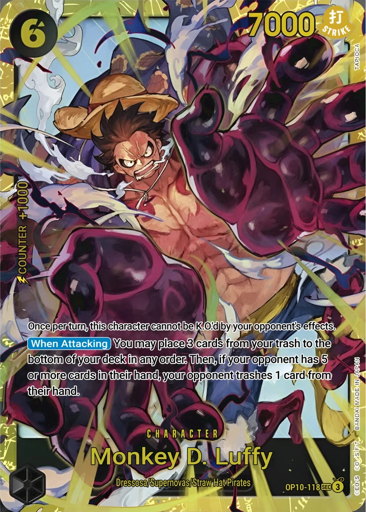 Monkey.D.Luffy (OP10-118) One Piece card
