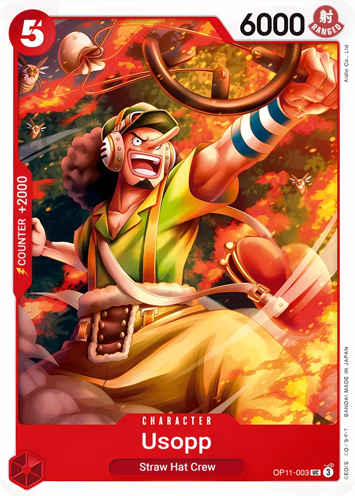 Usopp (OP11-003) One Piece card