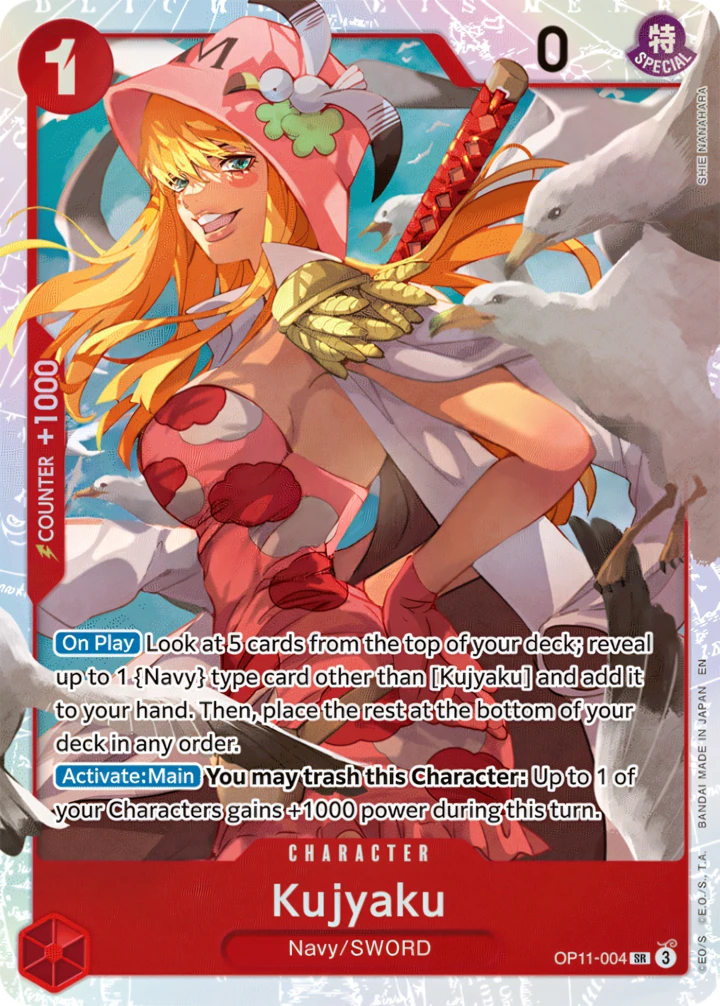 Kujyaku (OP11-004) One Piece card