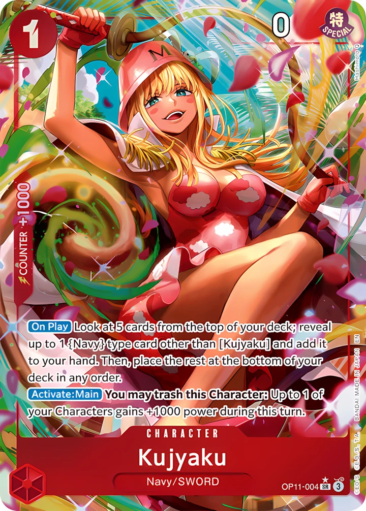 Kujyaku (OP11-004_p1) Alt Art One Piece card