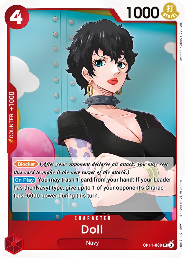Doll (OP11-008) One Piece card