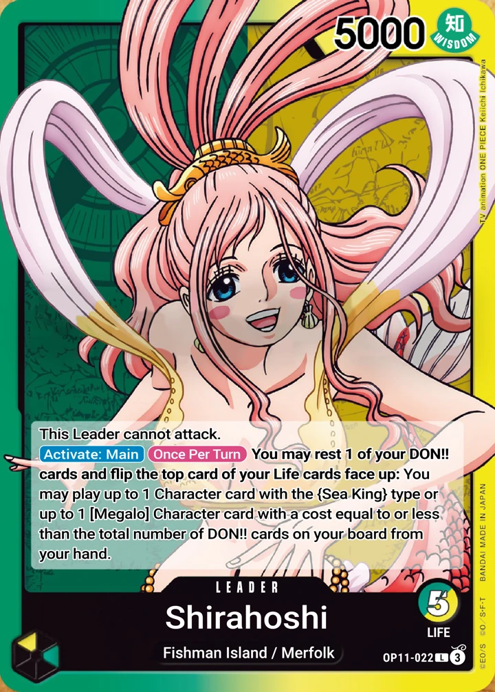 Shirahoshi (OP11-022) One Piece card