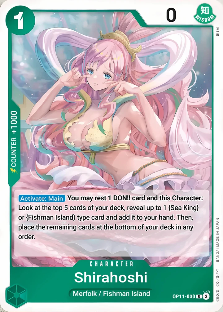 Shirahoshi (OP11-030) One Piece card