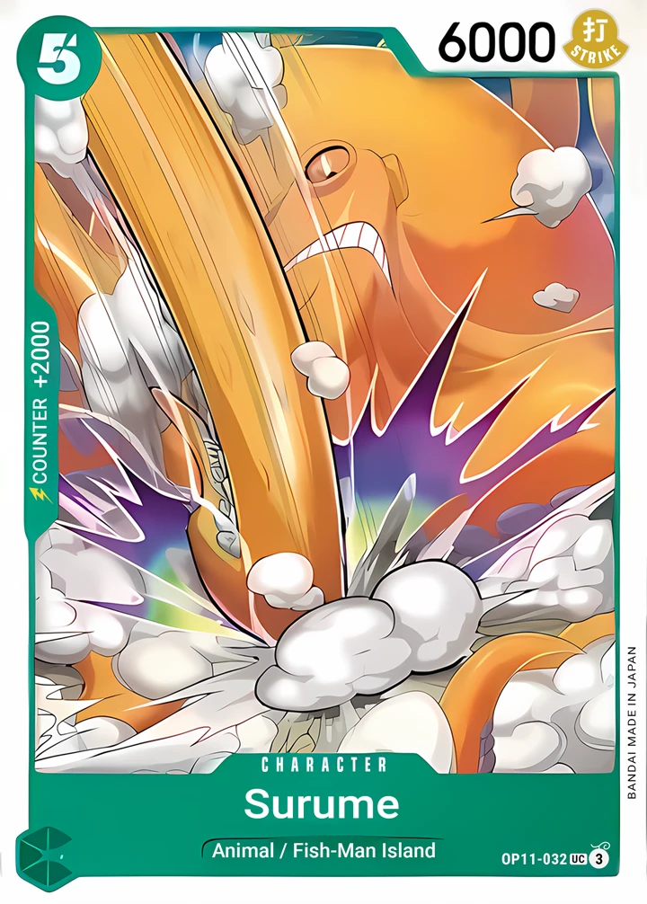 Surume (OP11-032) One Piece card
