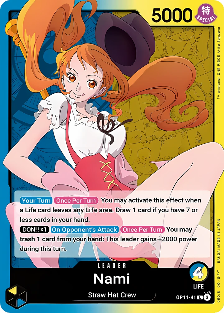 Nami (OP11-041) One Piece card