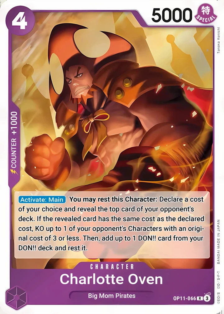 Charlotte Oven (OP11-066) One Piece card